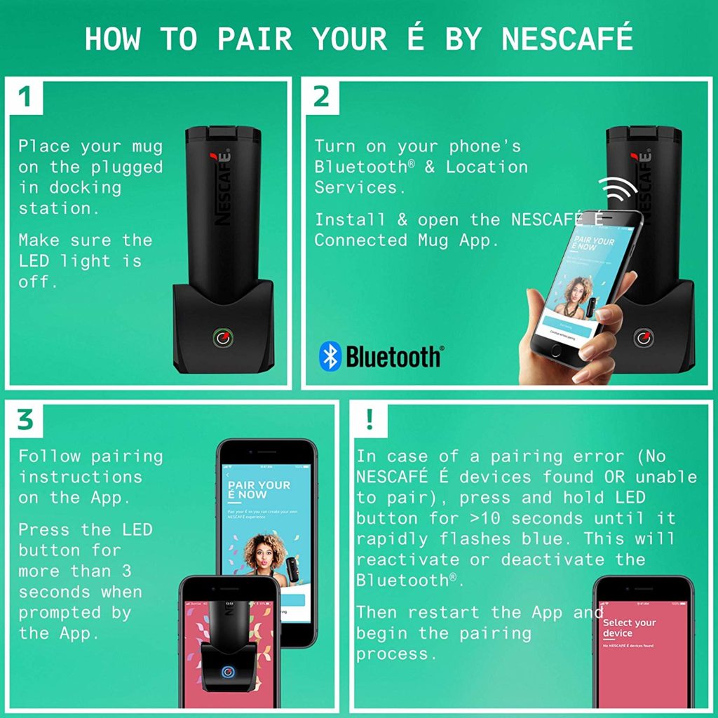 Nescafé É Smart Coffee Maker and Travel Mug Our Deal Cart